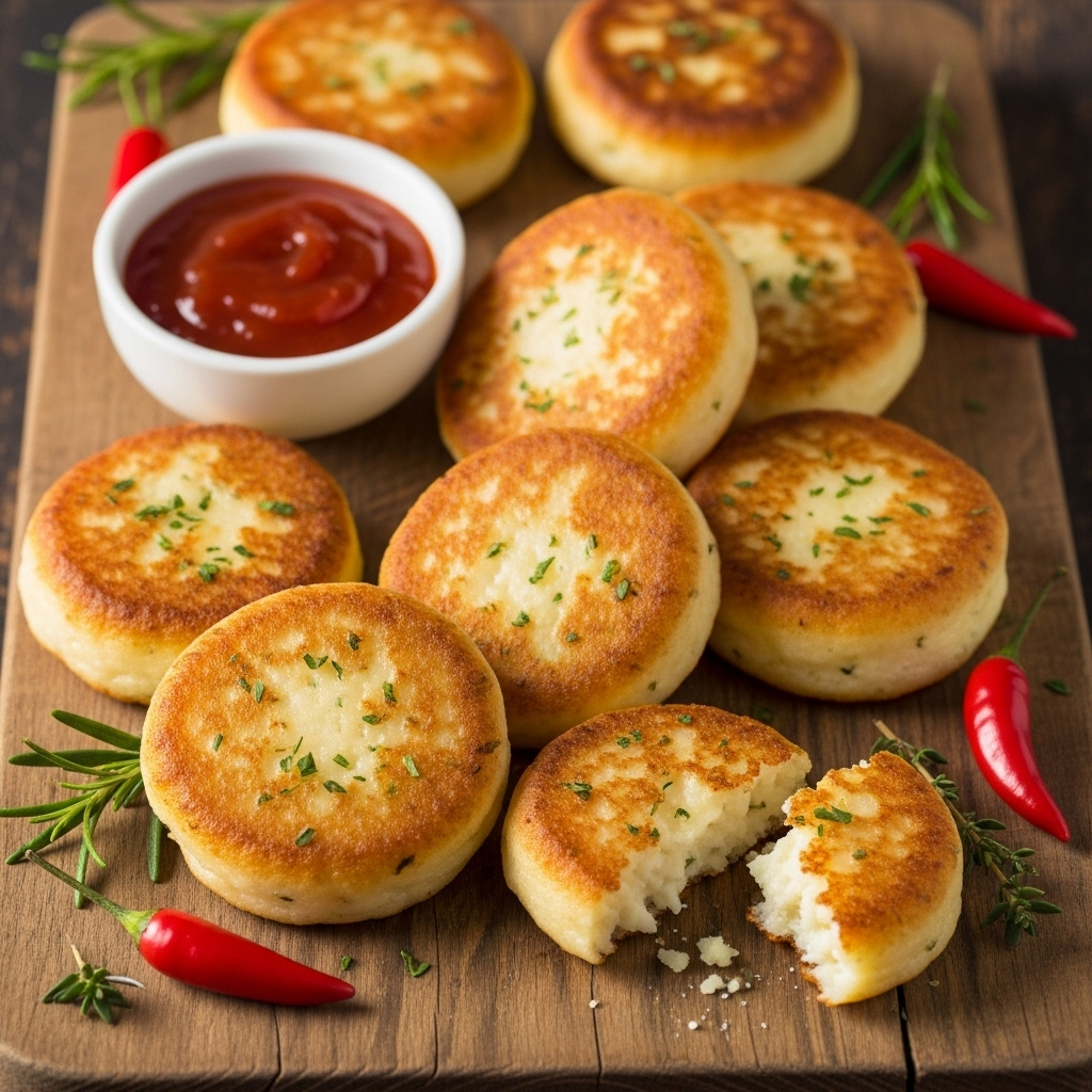 Pataniscas de Queijo Fresco