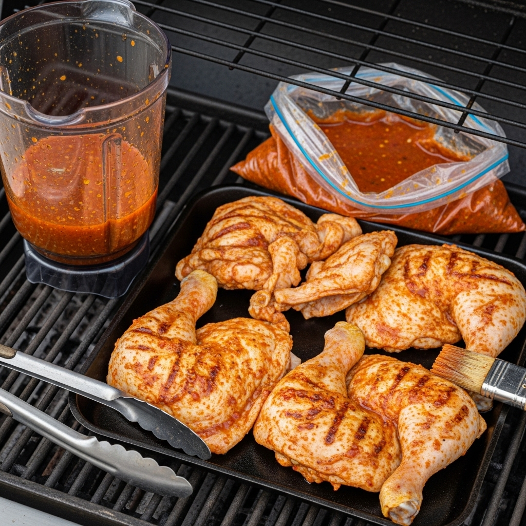 Frango de Churrasco com Piri-piri