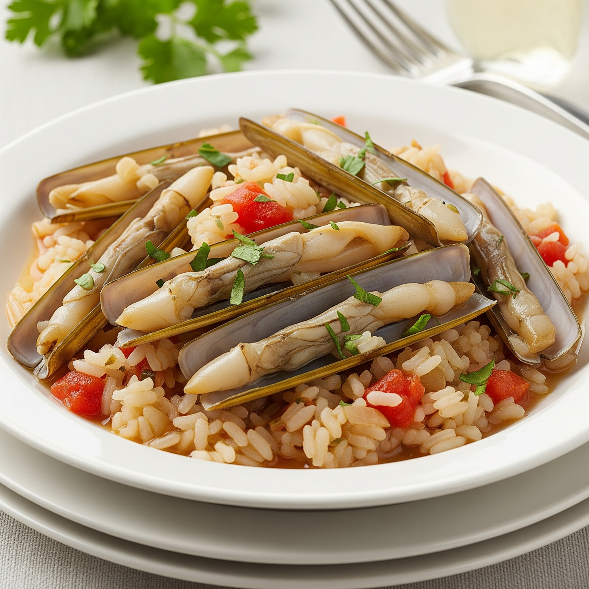 Arroz de Lingueirão