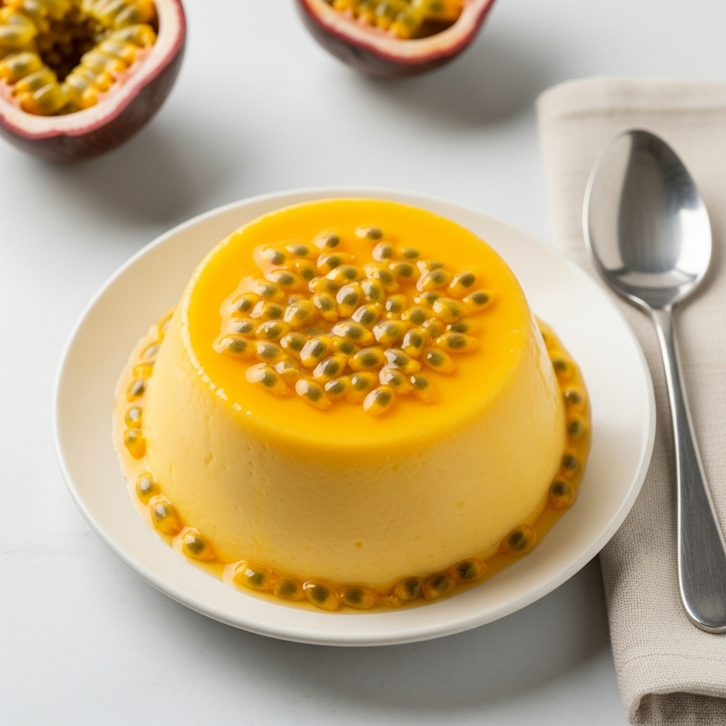 Pudim de Maracujá da Madeira