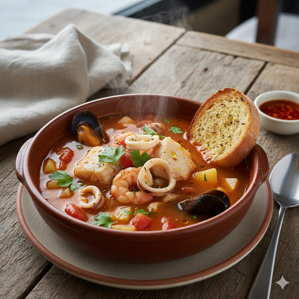 Sopa de Peixe à Pescador
